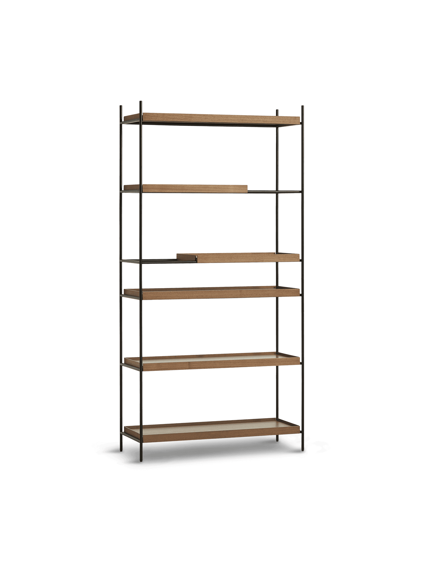 WOUD Tray Shelf (High) - Walnut - Style 17