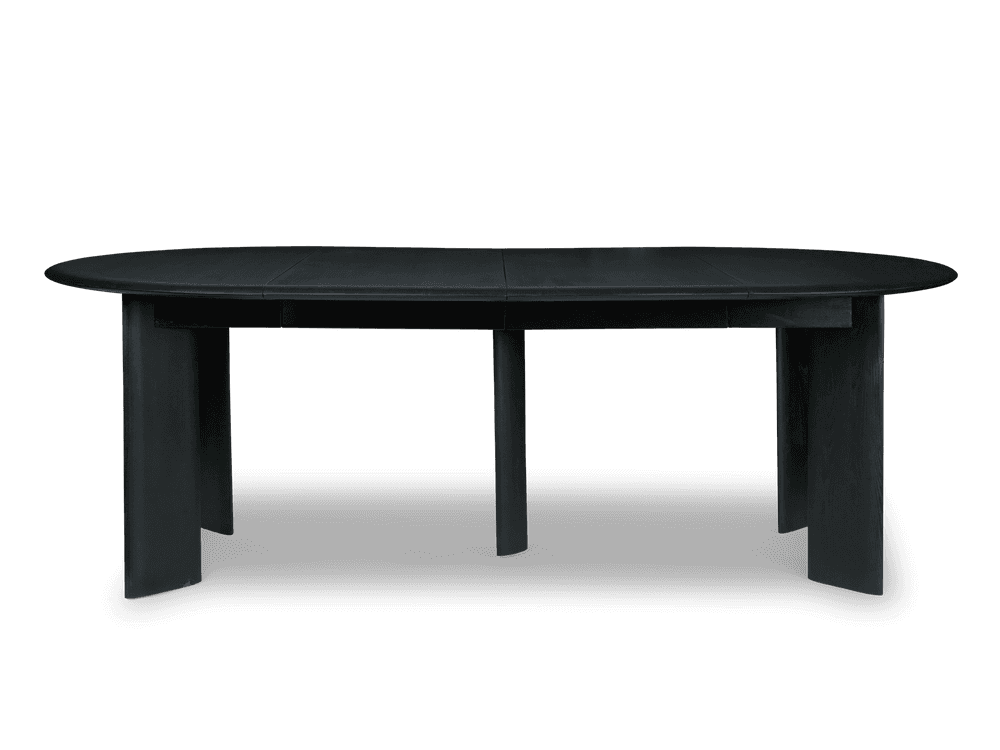 Ferm Living Bevel Table - Extendable x 2 - Black Oiled Beech — фото 2