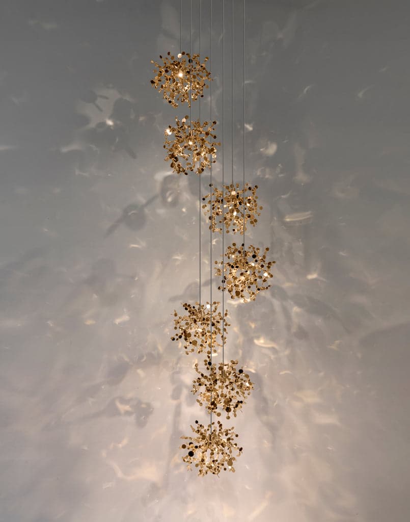 Terzani Argent, mon bijou 7 light pendant — фото 4
