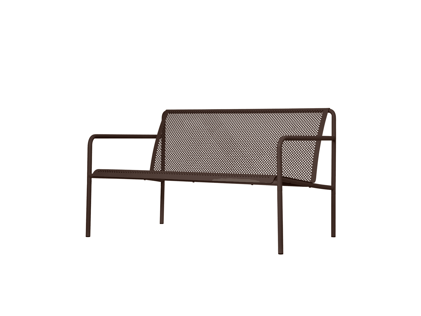 Ferm Living Dapple Lounge 2-Seater - Dark Chocolate