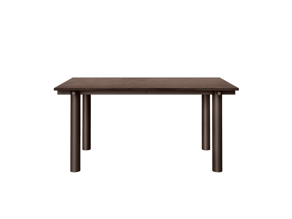 Ferm Living Atura Dining Table - Dark Chocolate/Dark Stained Oak — фото 3