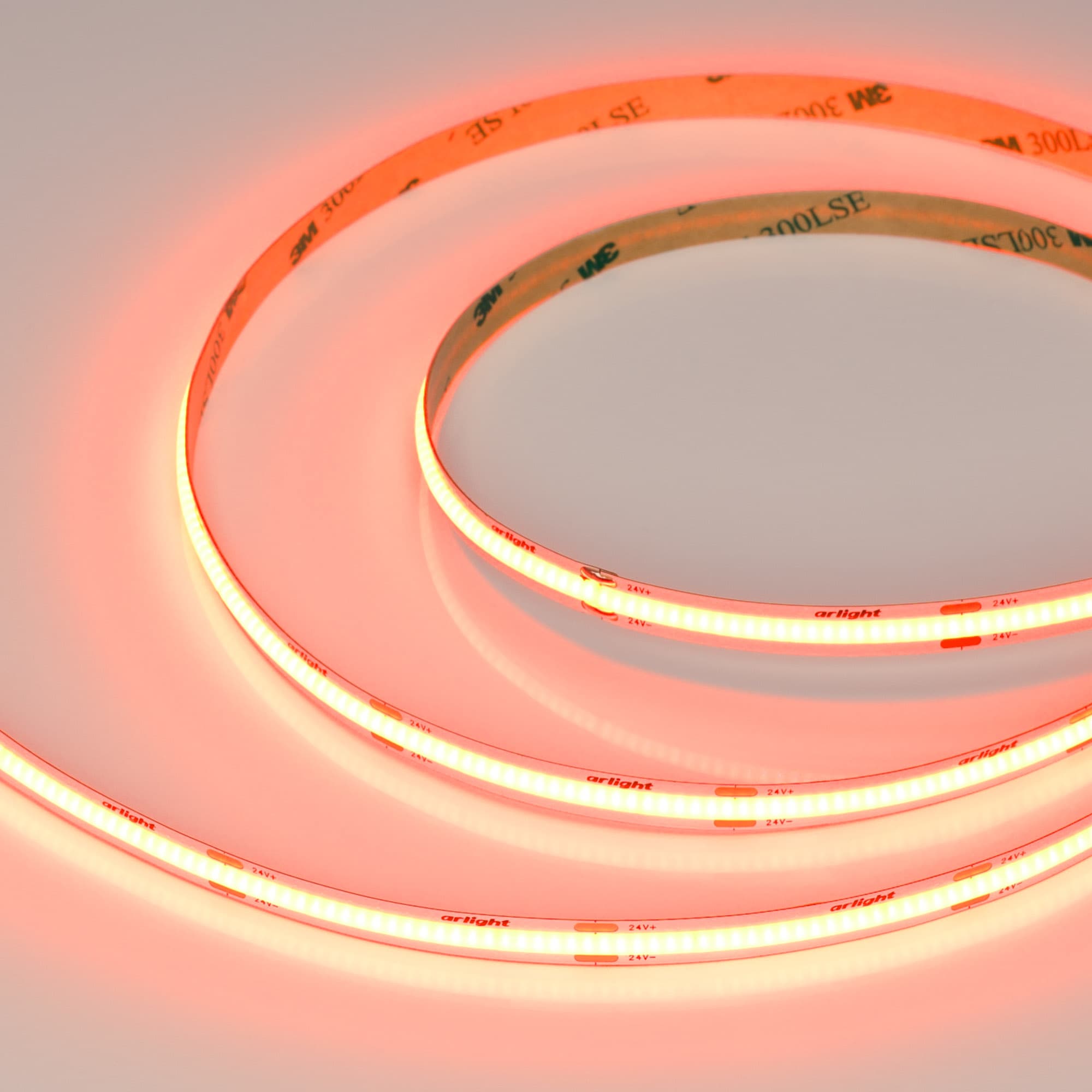 Светодиодная лента COB-X480-8mm 24V Orange (8 W/m, IP20, 5m) (Arlight, -) 047738