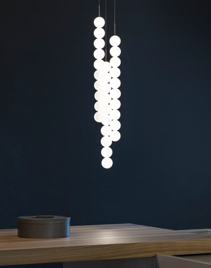 Terzani Abacus 3 round multi light pendant — фото 2