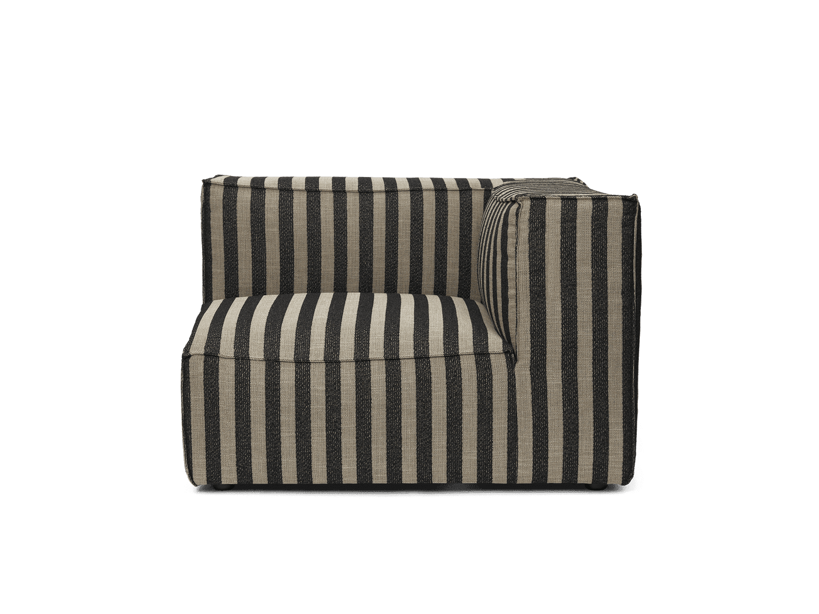 Ferm Living Catena Sofa Armrest Right S401 - Louisiana - Sand/Black