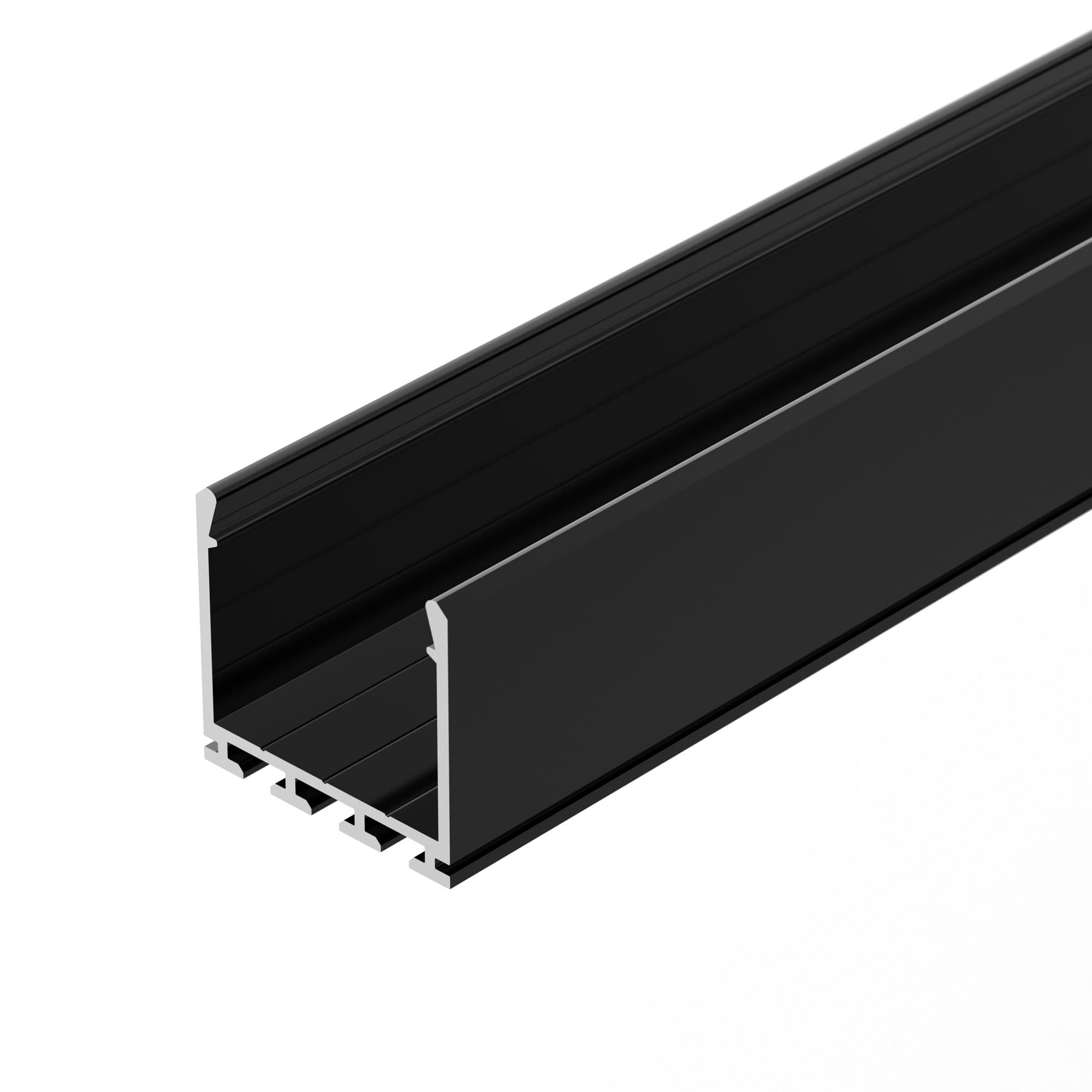 Профиль PLS-LOCK-H25-3000 ANOD Black (Arlight, Алюминий) 044847 — фото 2