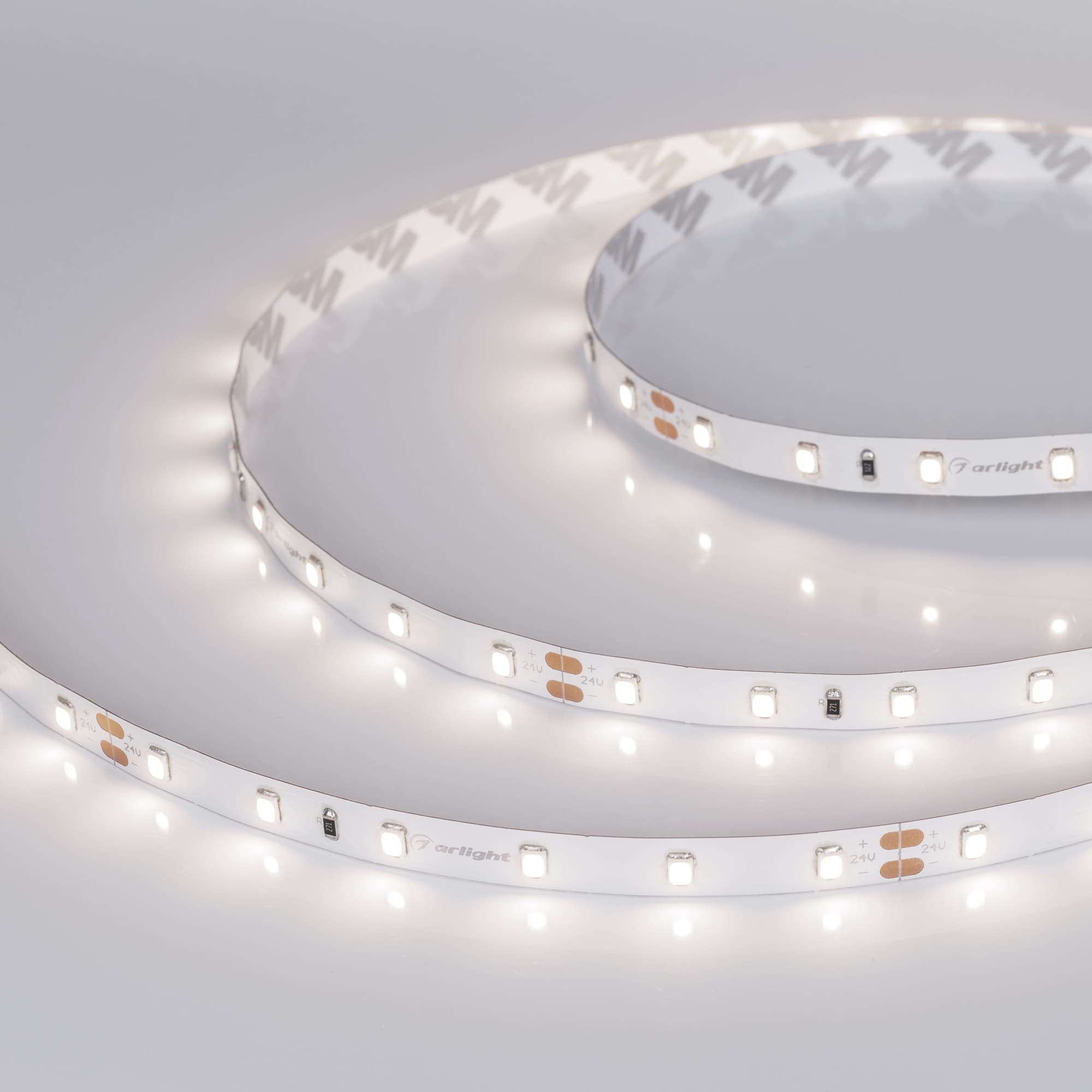 Светодиодная лента RT 2-5000 24V SUN Day4000 (2835, 60 LED/m, LUX) (Arlight, 7.2 Вт/м, IP20) 024968 — фото 3
