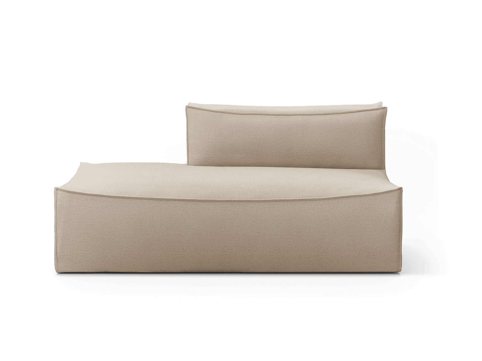 Ferm Living Catena Sofa Open End Left L300 - Rich Linen - Natural