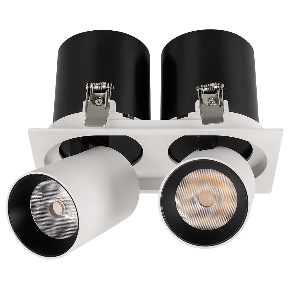 Светильник LGD-PULL-S100x200-2x10W Warm3000 (WH, 20 deg) (Arlight, IP20 Металл, 3 года) 026194