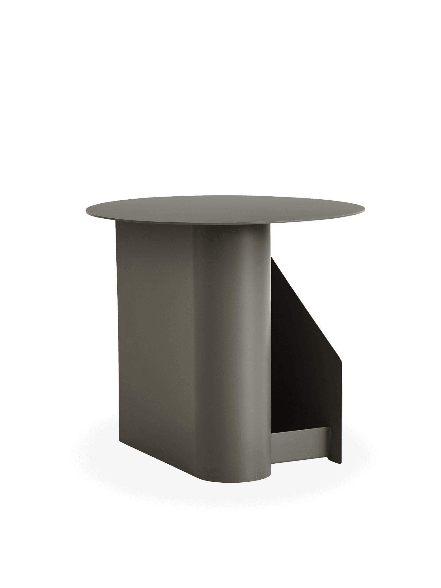 WOUD Sentrum side table - Taupe