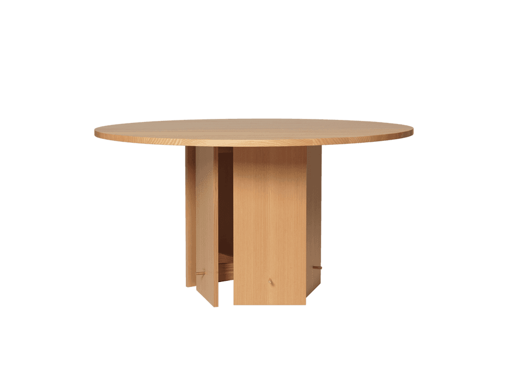 Ferm Living Aukko Dining Table - Ø140 - Douglas Fir — фото 2