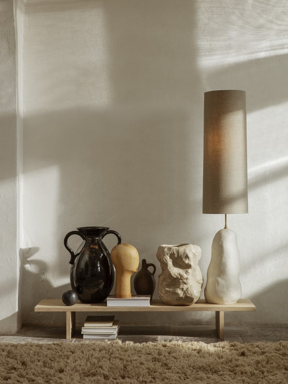 Ferm Living Eclipse Lampshade - Long - Sand — фото 3