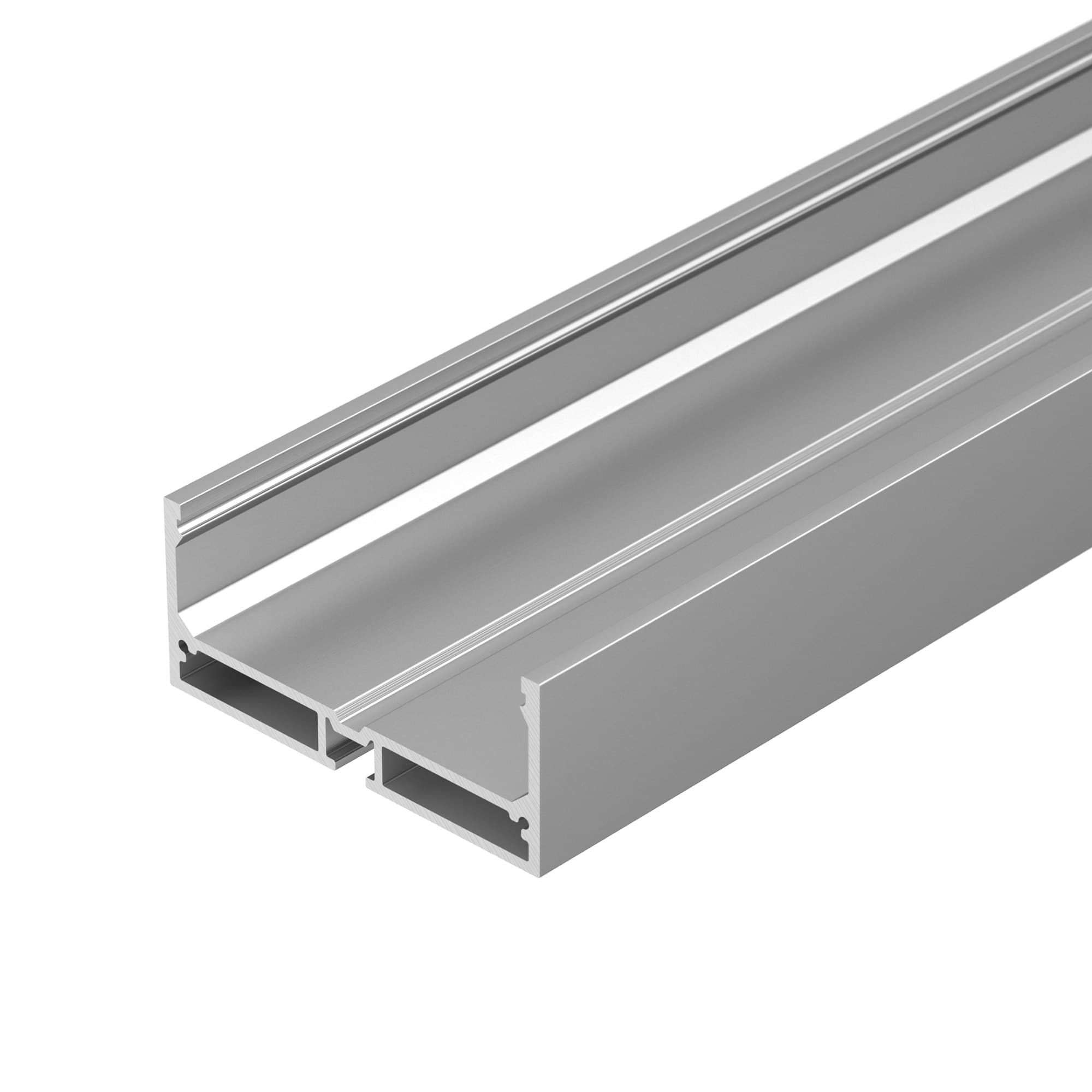 Профиль с экраном SL-LINE-7532-2000 ANOD (Arlight, Алюминий) 028033 — фото 2