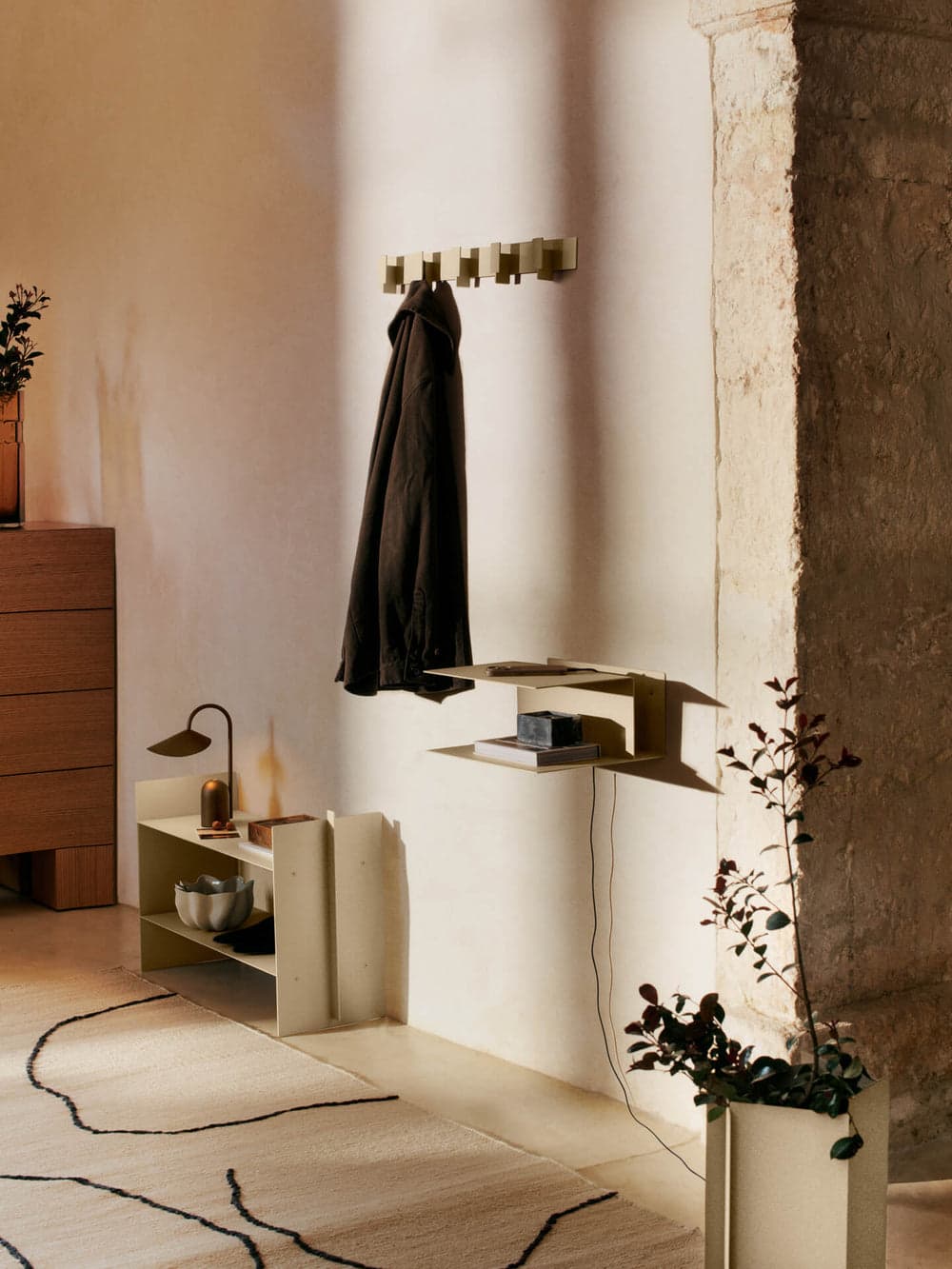 Ferm Living Lager Bedside Table - Cashmere — фото 3