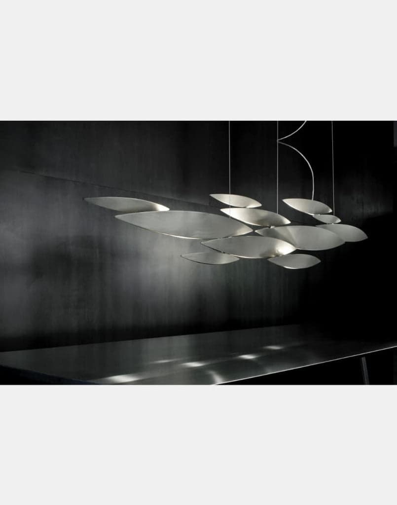 Terzani I lucci argentati linear chandelier — фото 3