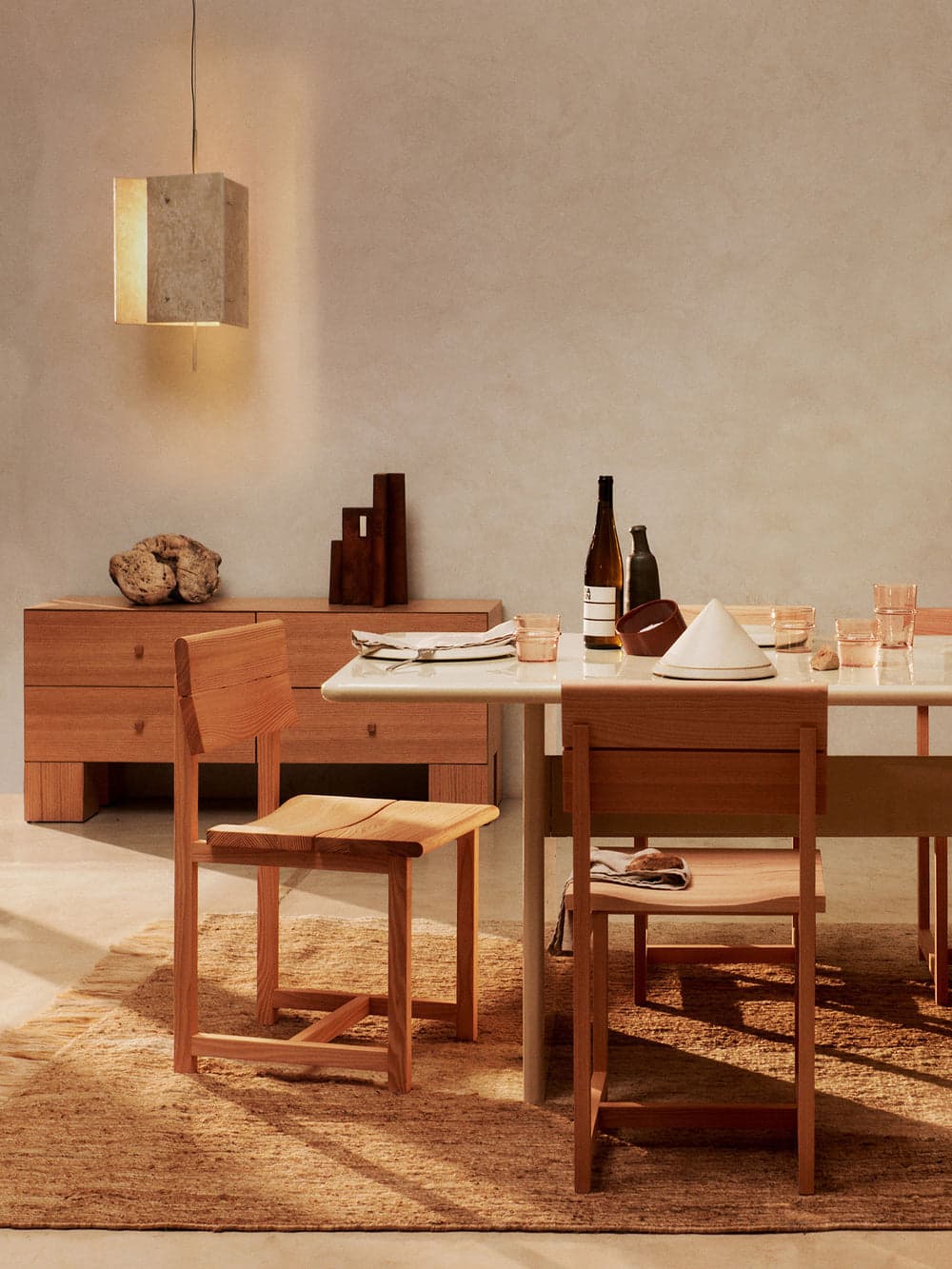 Ferm Living Oeste Pendant Lamp - Sand — фото 4