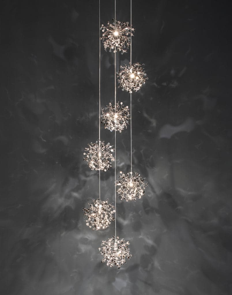 Terzani Argent, mon bijou 7 light pendant — фото 2
