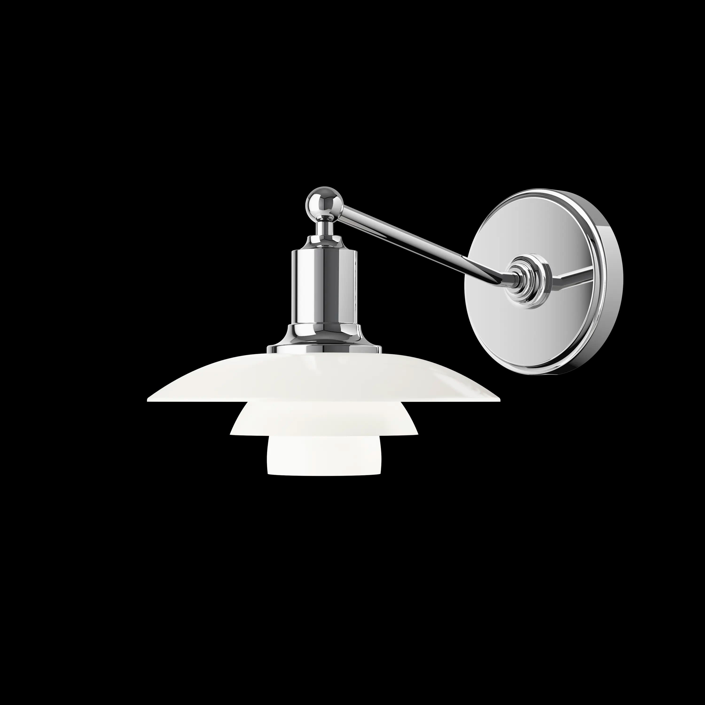 Louis Poulsen PH 2/1 Wall Lamp White opal glass