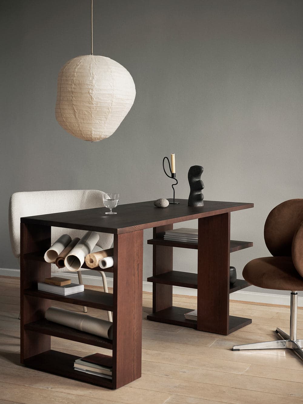 Ferm Living Kurbis Lampshade - 60 - Natural — фото 5