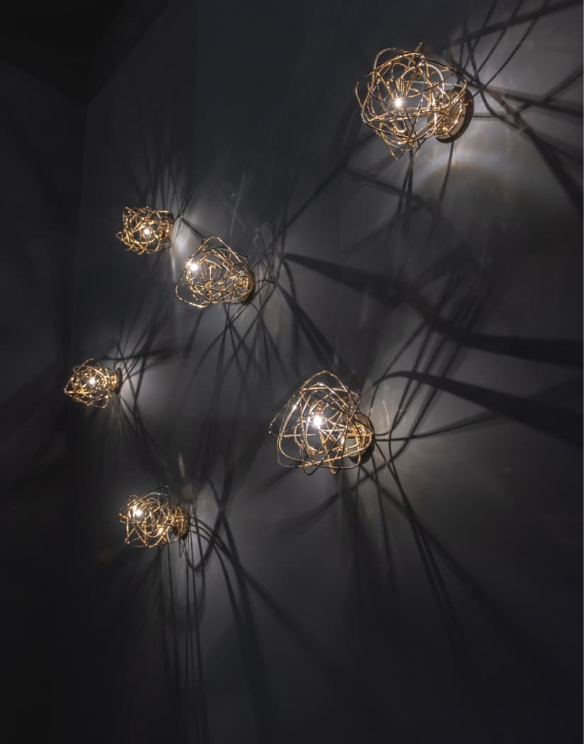 Terzani Doodle wall sconce