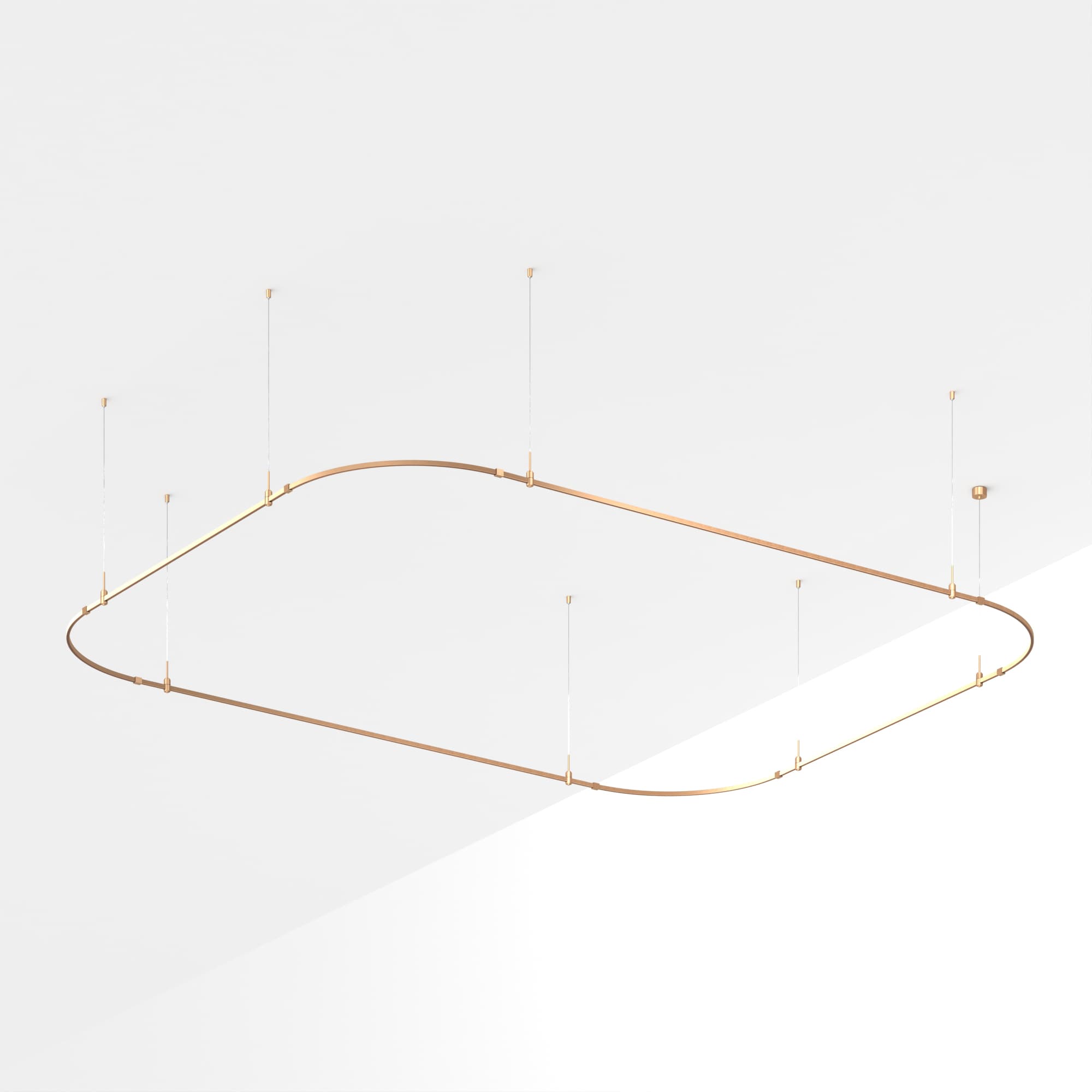 Основание ART-APRIORI-RECTANGLE-SOFT-HANG-4500x3500 (GD) (Arlight, IP20 Металл, 3 года) 054515