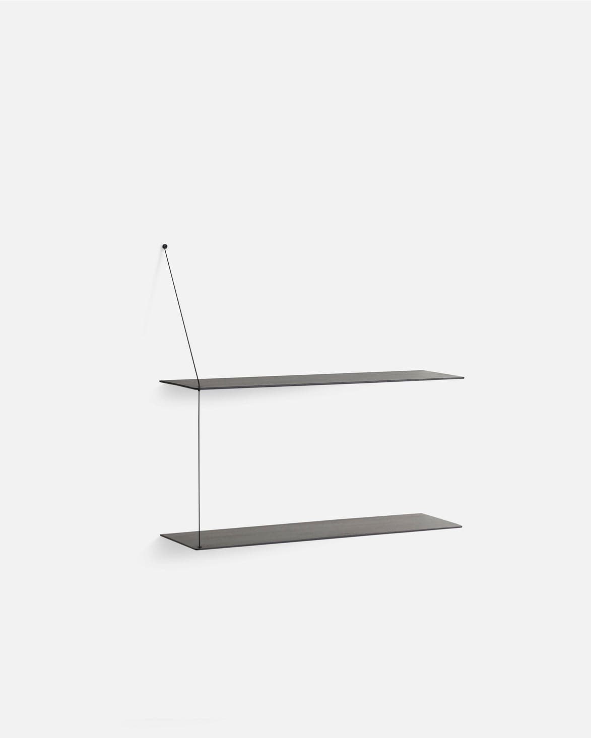 WOUD Stedge shelf (80 cm) - Black — фото 5