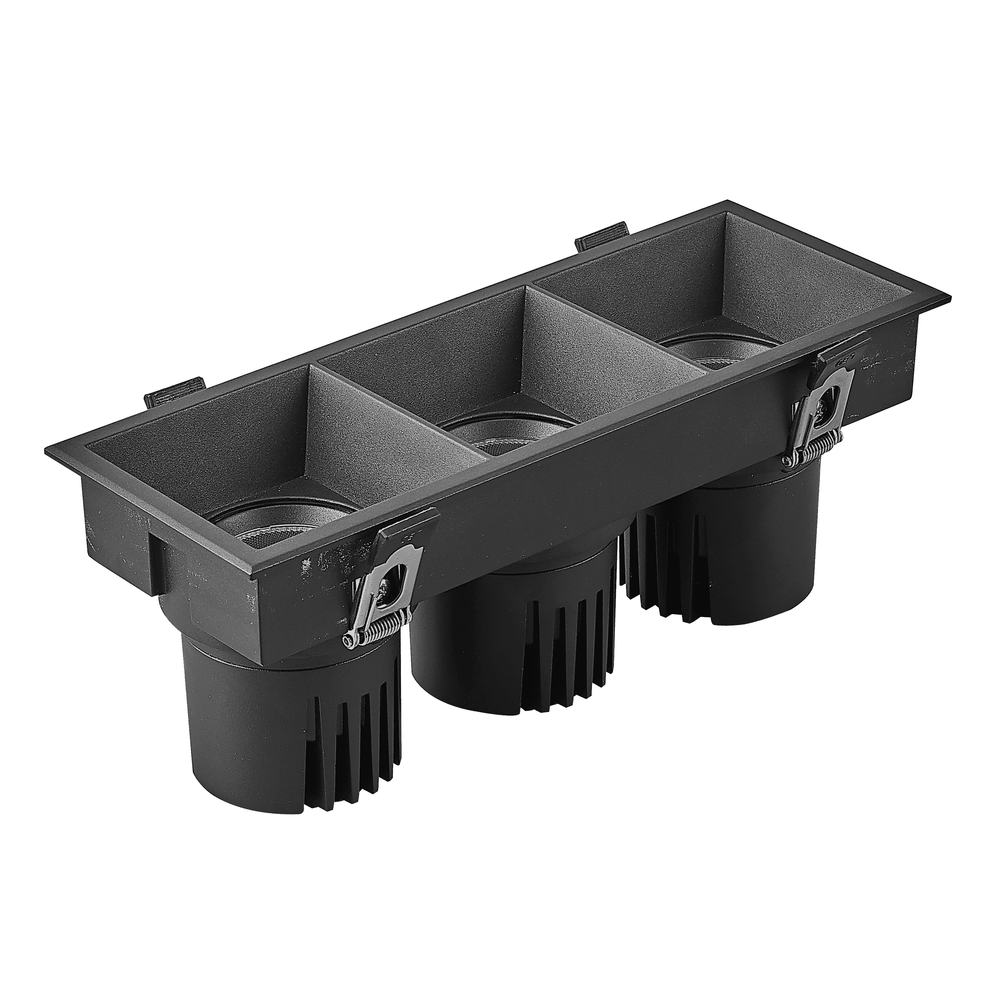 Светильник MS-FLOW-BUILT-S230x85-3x12W Warm3000 (BK, 55 deg, 230V) (Arlight, IP20 Металл, 5 лет) 055895