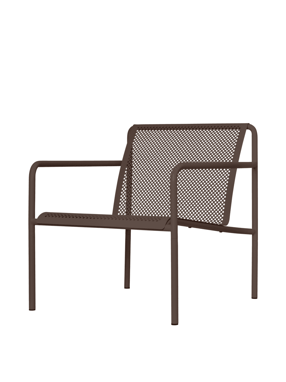 Ferm Living Dapple Lounge Chair with Arms - Dark Chocolate — фото 2