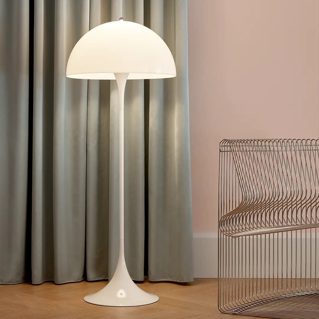 Louis Poulsen Panthella Floor Lamp White opal acryl — фото 5