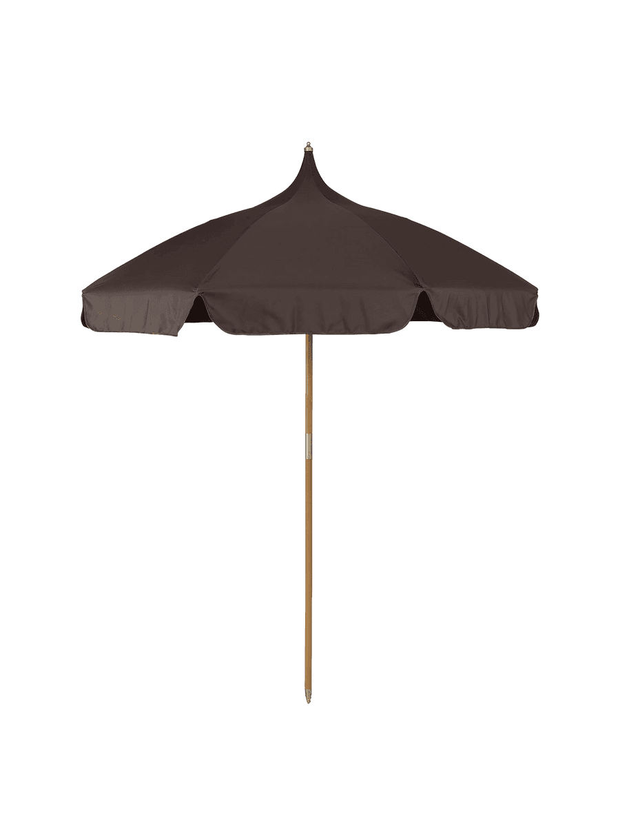 Ferm Living Lull Umbrella - Dark Chocolate