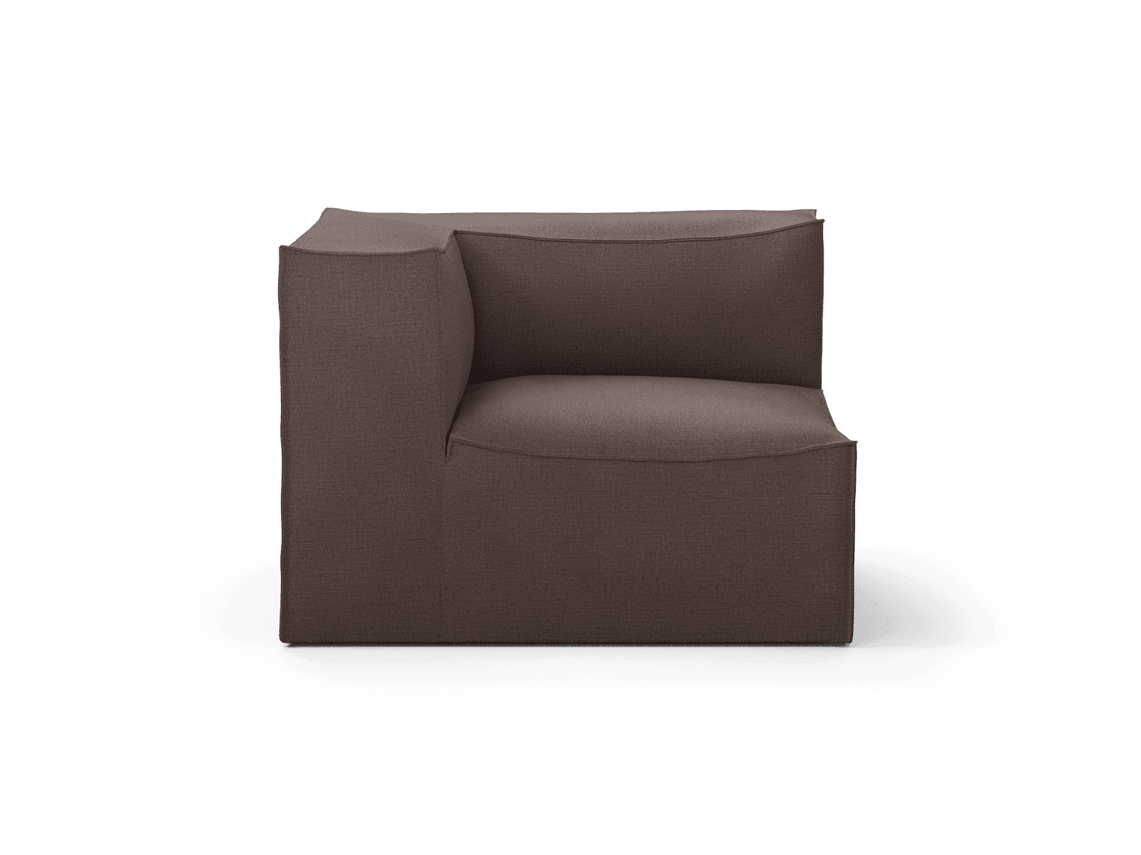 Ferm Living Catena Sofa Connect Corner L200 - Hot Madison - Brown
