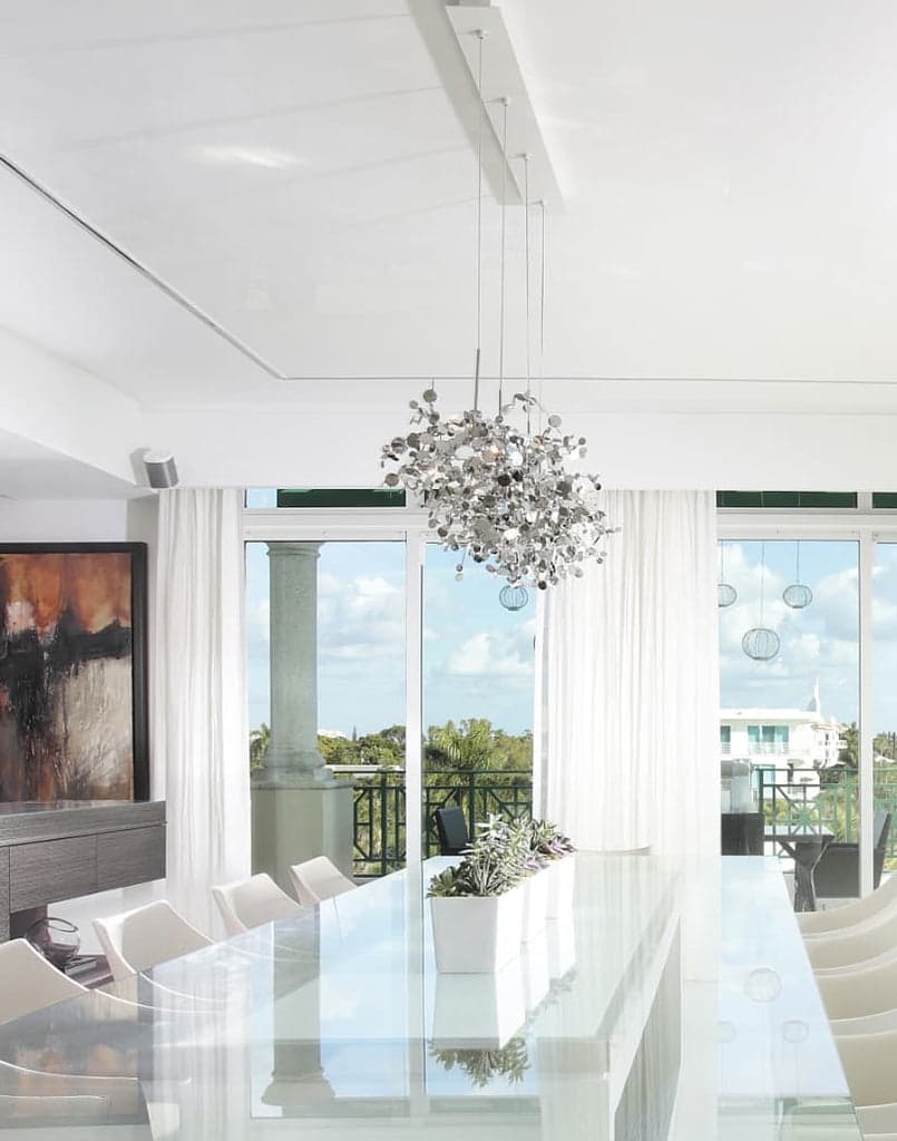 Terzani Argent 4 linear multi light pendant — фото 6