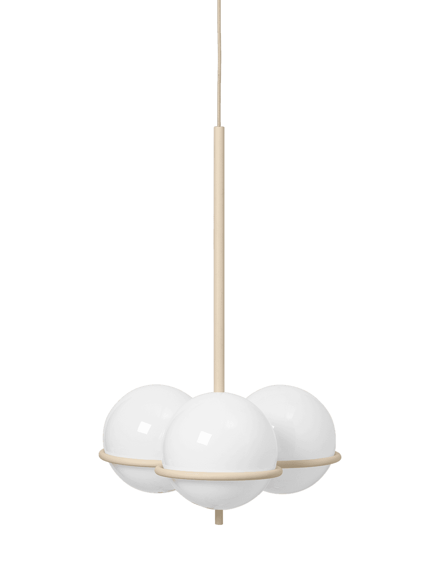 Ferm Living Era Chandelier - Eggshell