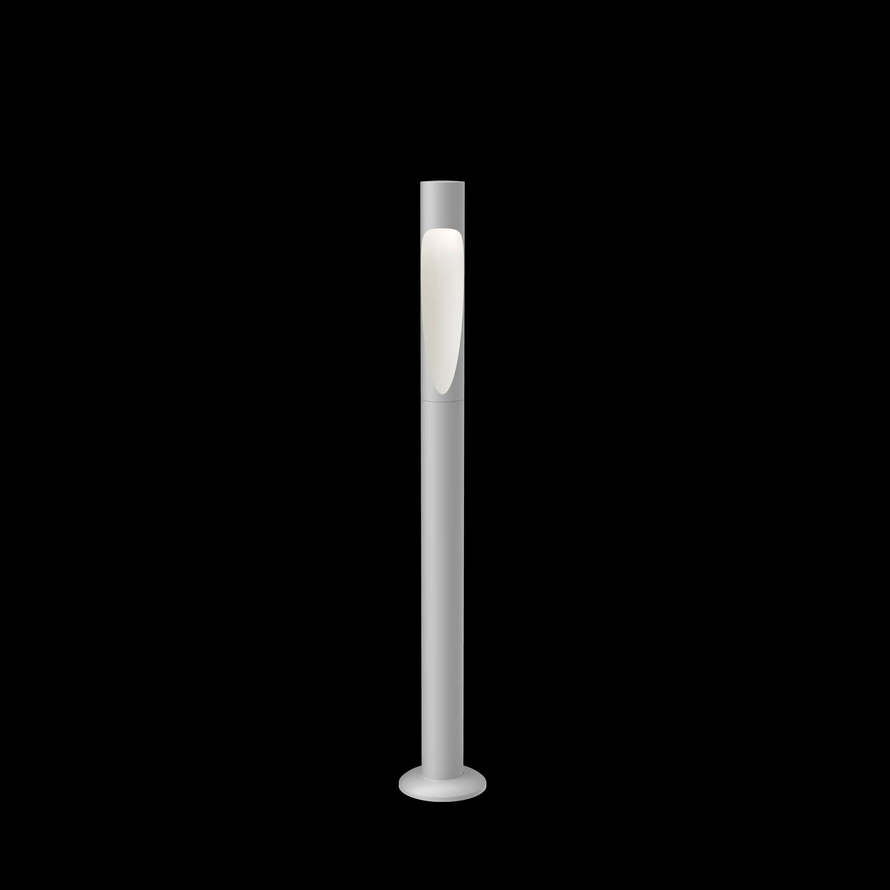Louis Poulsen Flindt Garden Bollard Aluminium colour texture LONG