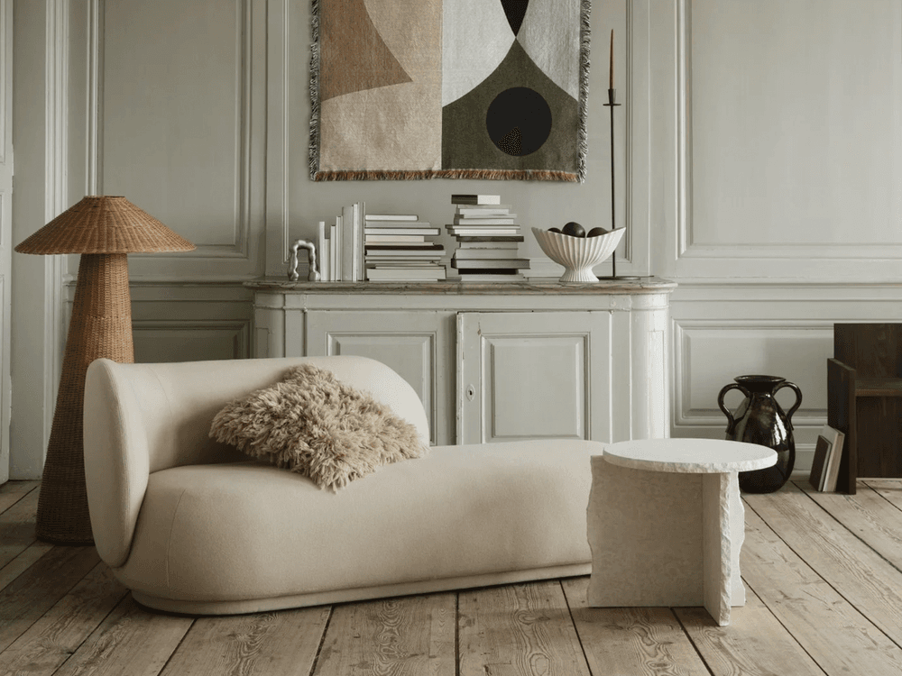 Ferm Living Rico Divan Left - Brushed - Off-white — фото 3