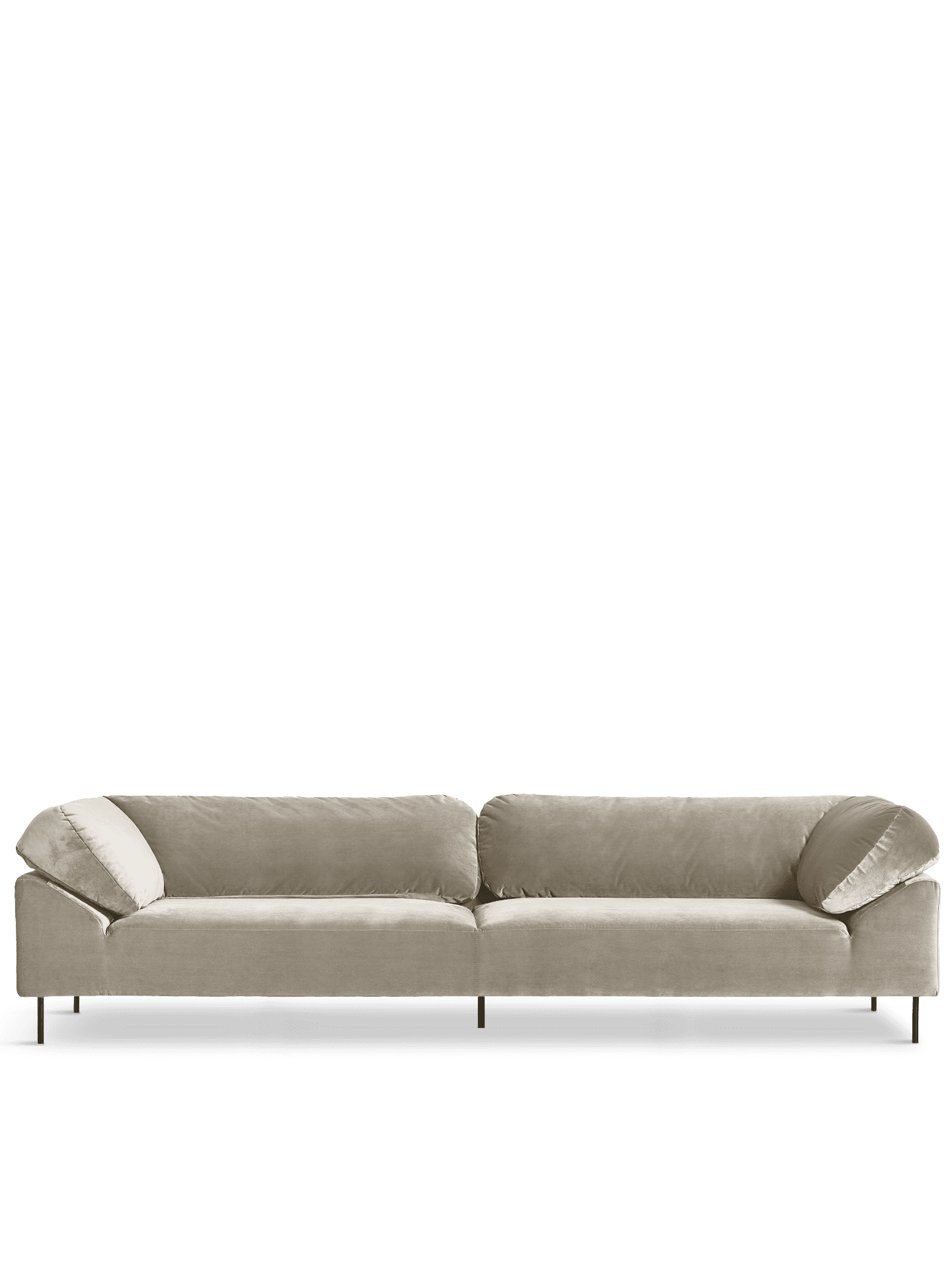 WOUD Collar 3-seater - Beige