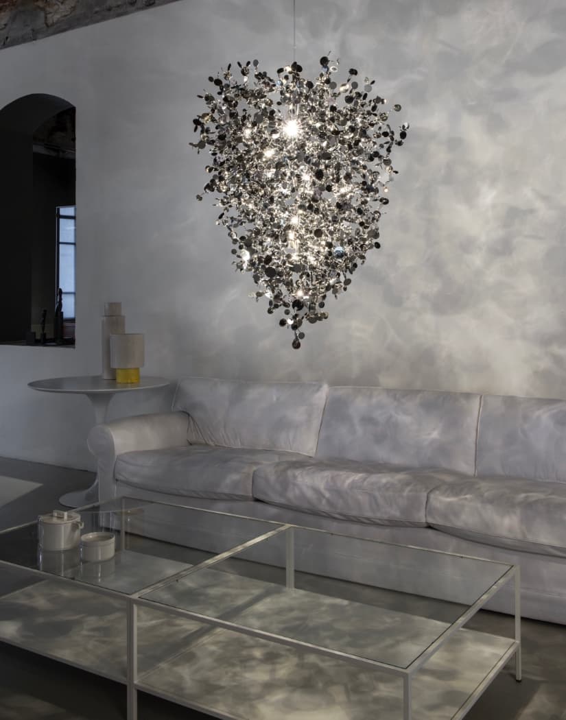 Terzani Argent medium chandelier