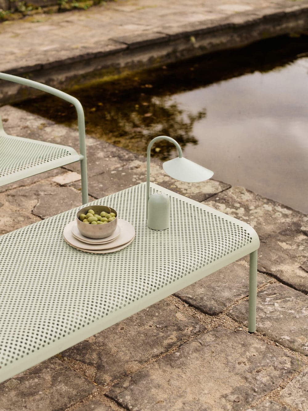 Ferm Living Dapple Low Table - 114 x 57 - Tea Green — фото 3