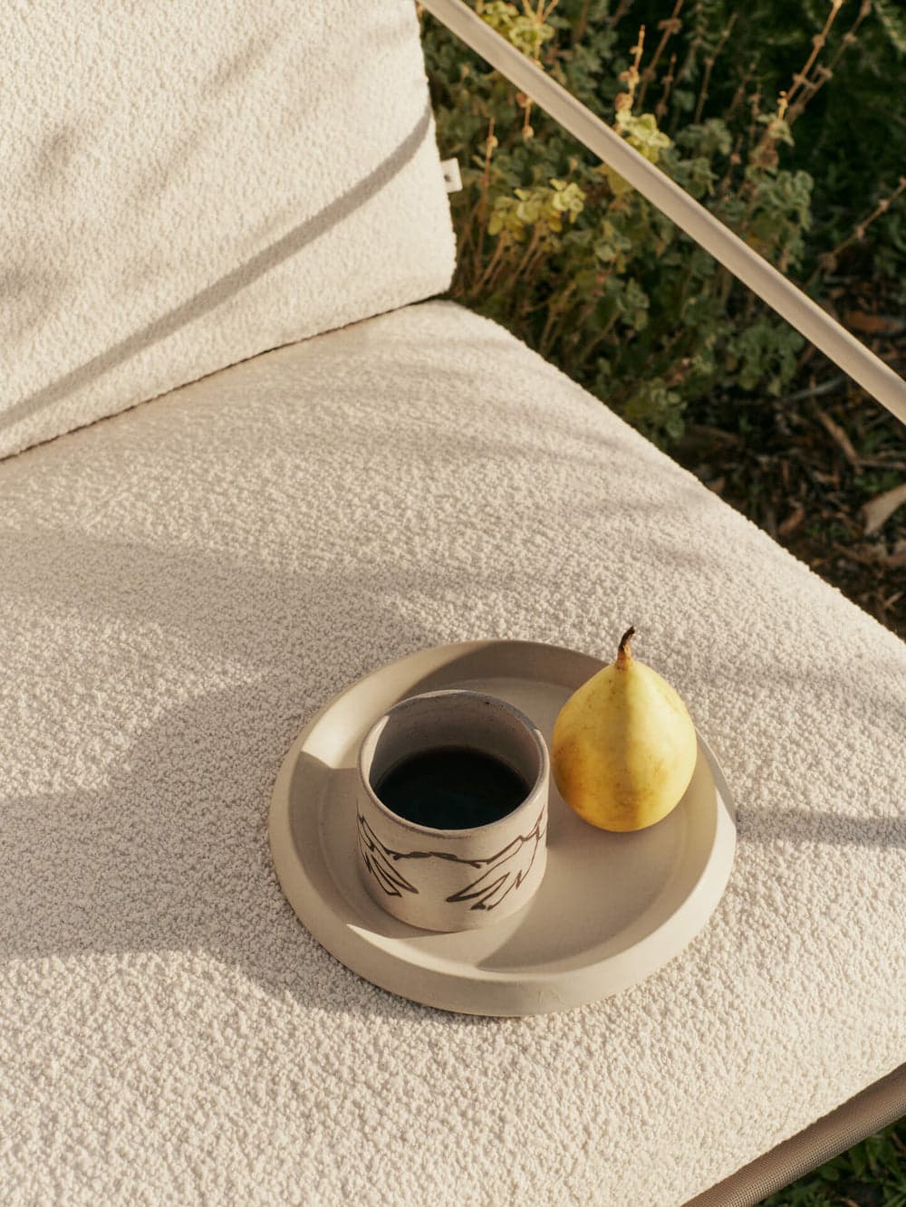 Ferm Living Desert 1-seater - Cashmere - Pure Bouclé - Off-White — фото 4