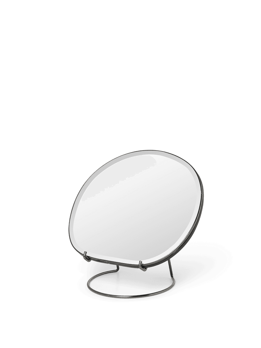 Ferm Living Pond Table Mirror - Dark Chrome