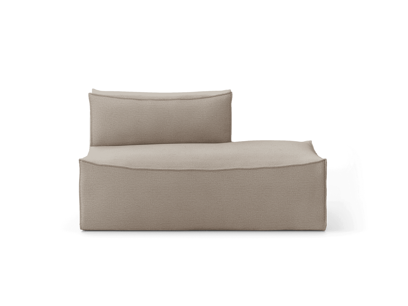 Ferm Living Catena Sofa Open End Right S301 - Cotton Linen - Natural