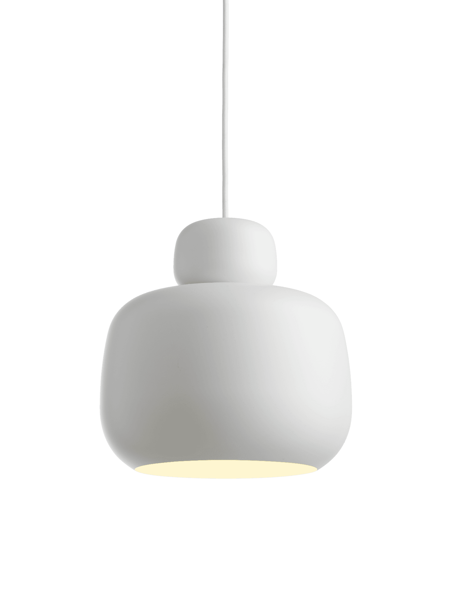 WOUD Stone pendant (Large) - White