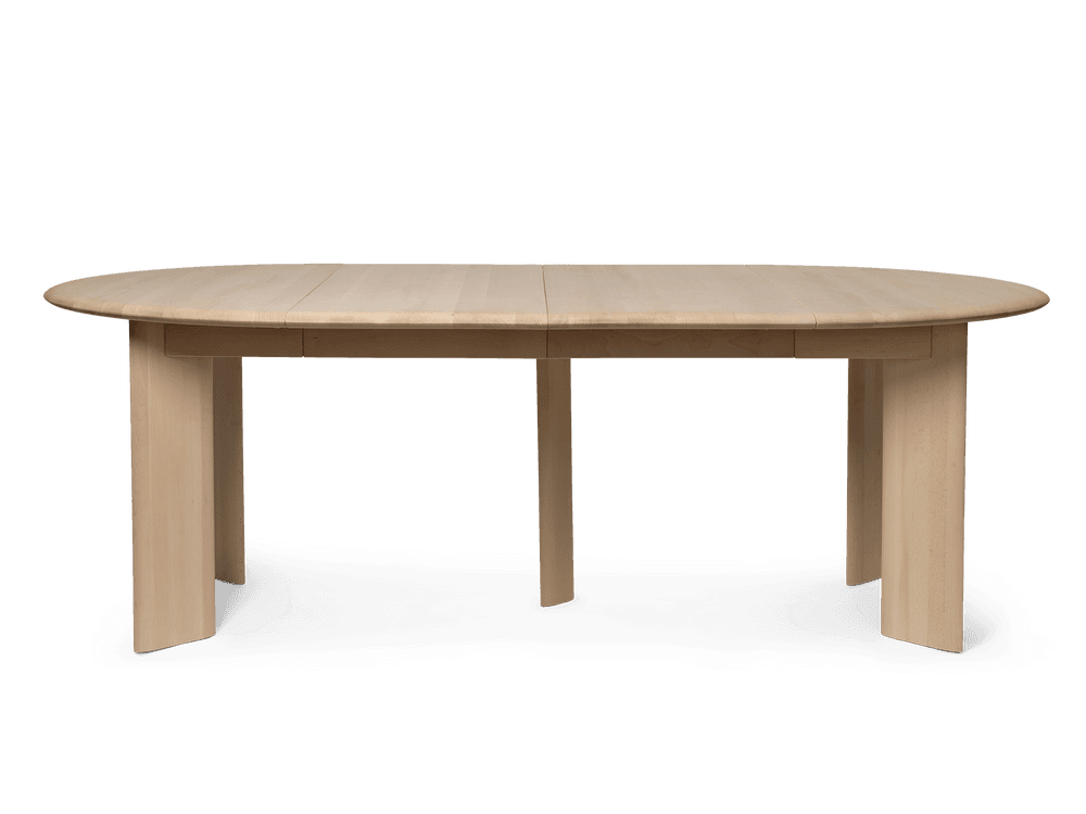 Ferm Living Bevel Table - Extendable x 2 - White Oiled Beech — фото 2