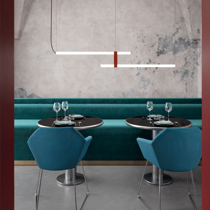 Axo Light Paralela Double pendant