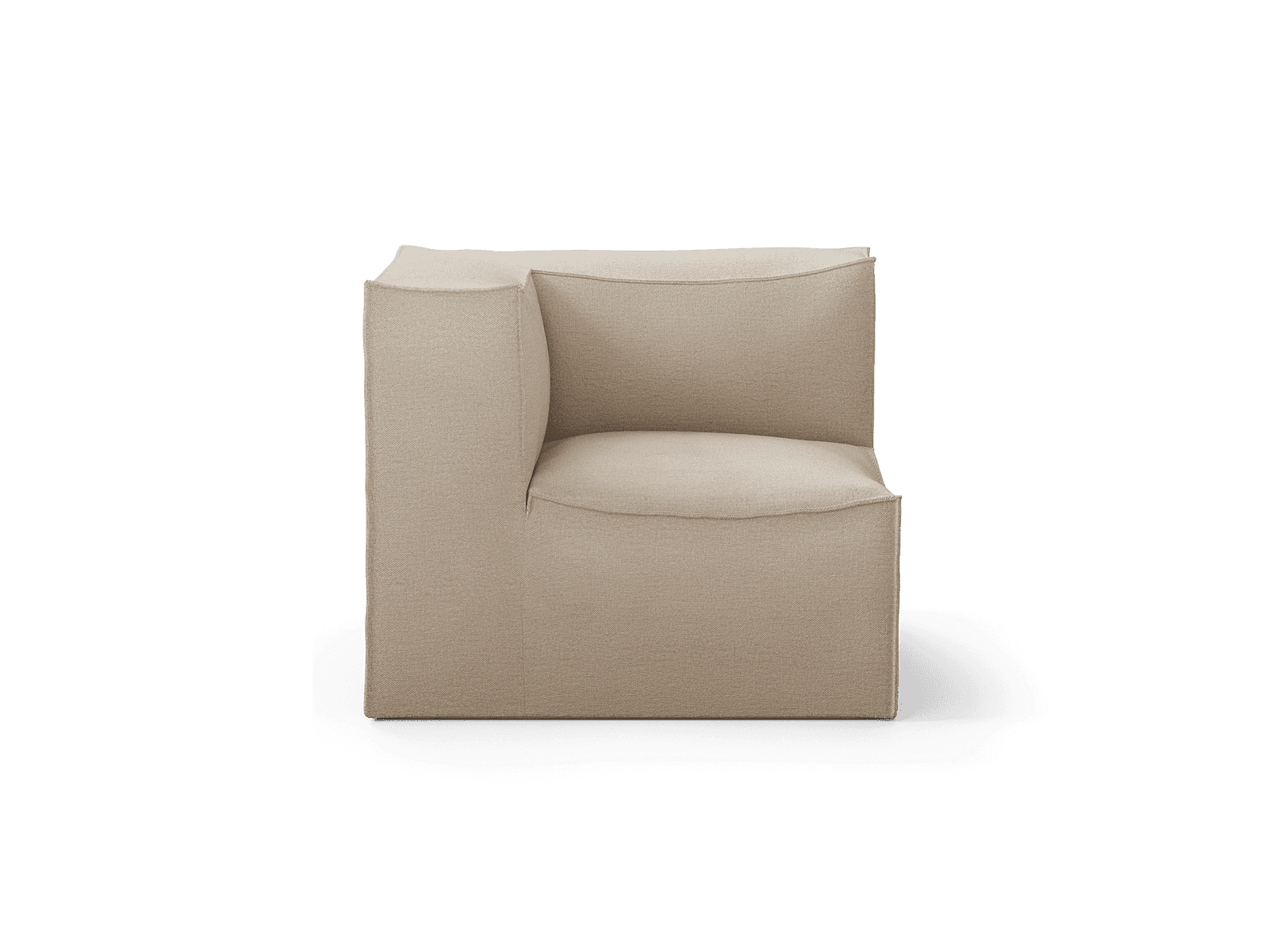 Ferm Living Catena Sofa Connect Corner S200 - Rich Linen - Natural
