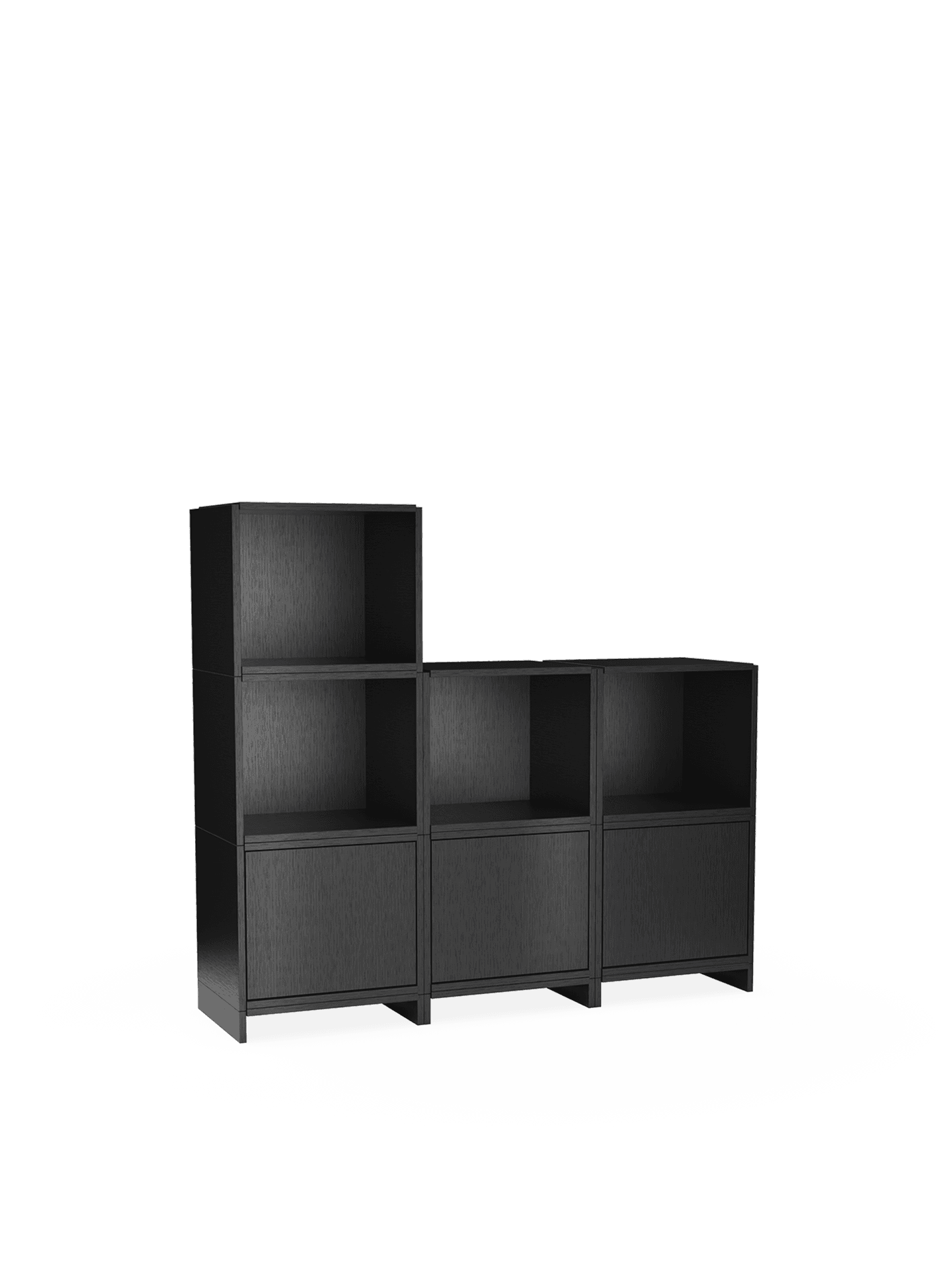 WOUD Bricks System F - Black
