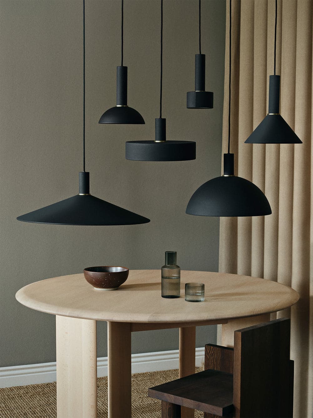 Ferm Living Angle Shade - Black — фото 4