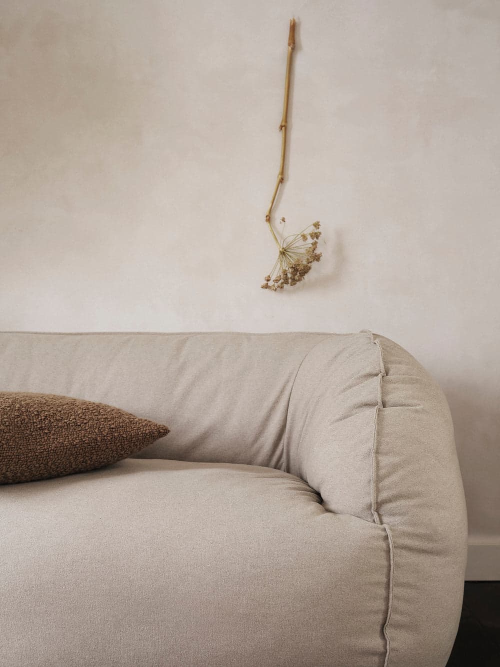 Ferm Living Nesten 2-seater Sofa - Re-Cotton - Natural — фото 4