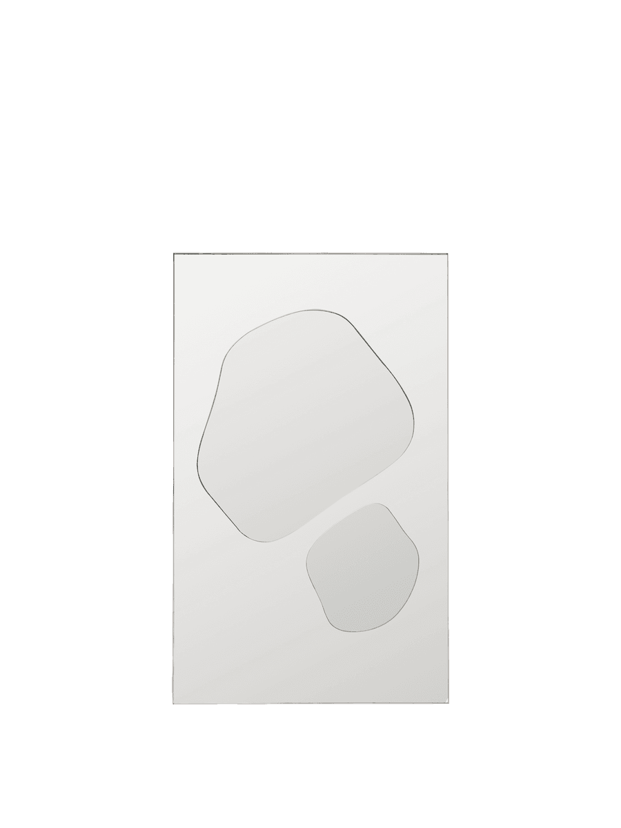 Ferm Living Folia Mirror - Medium - Silver