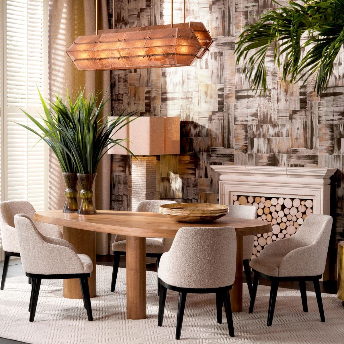 Eichholtz Dining Chair Costa with arm — фото 2