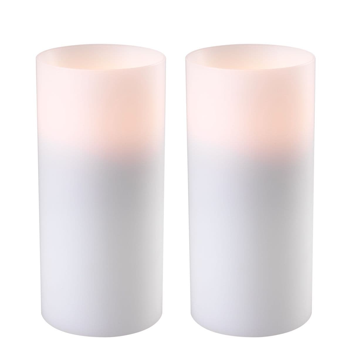 Eichholtz Artificial Candle deep ø 10 x H. 21 cm set of 2
